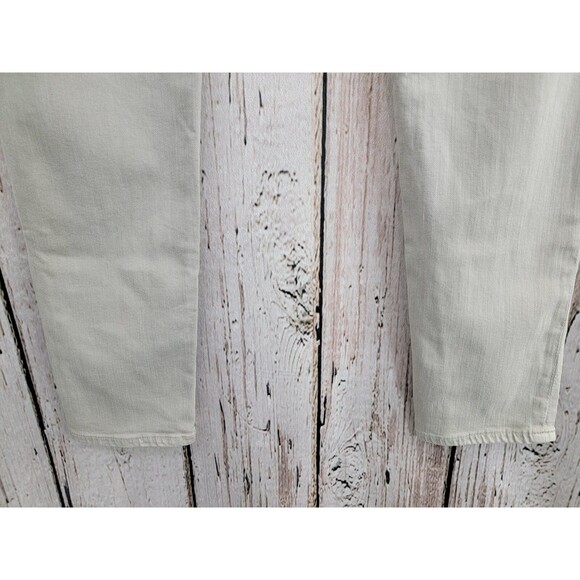 AG 31R Legging Ankle Skinny Jeans Denim Beige Stretch Mid Rise EUC - Picture 9 of 14